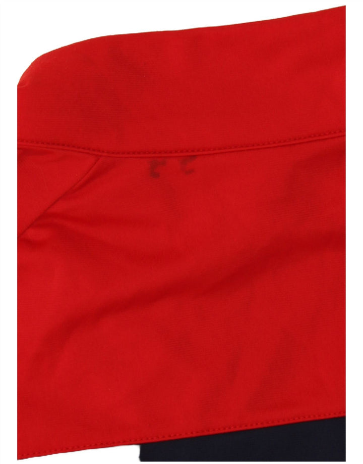 Giacca da tuta Nike da ragazzo, 13-14 anni, XL, in poliestere color block rosso