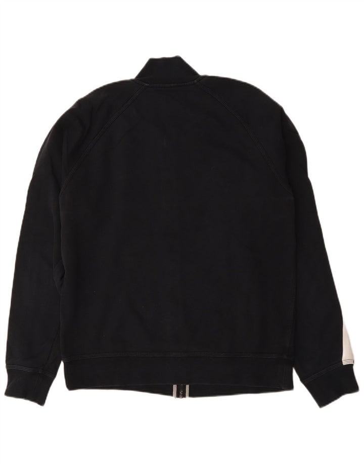 Giacca da ginnastica da uomo Nike, giacca in cotone color block medio nero