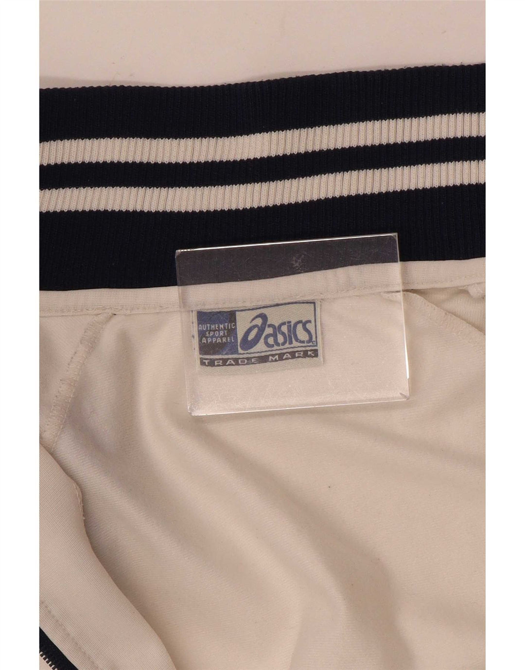 Giacca da tuta da donna Asics UK 12 Medium White Colourblock