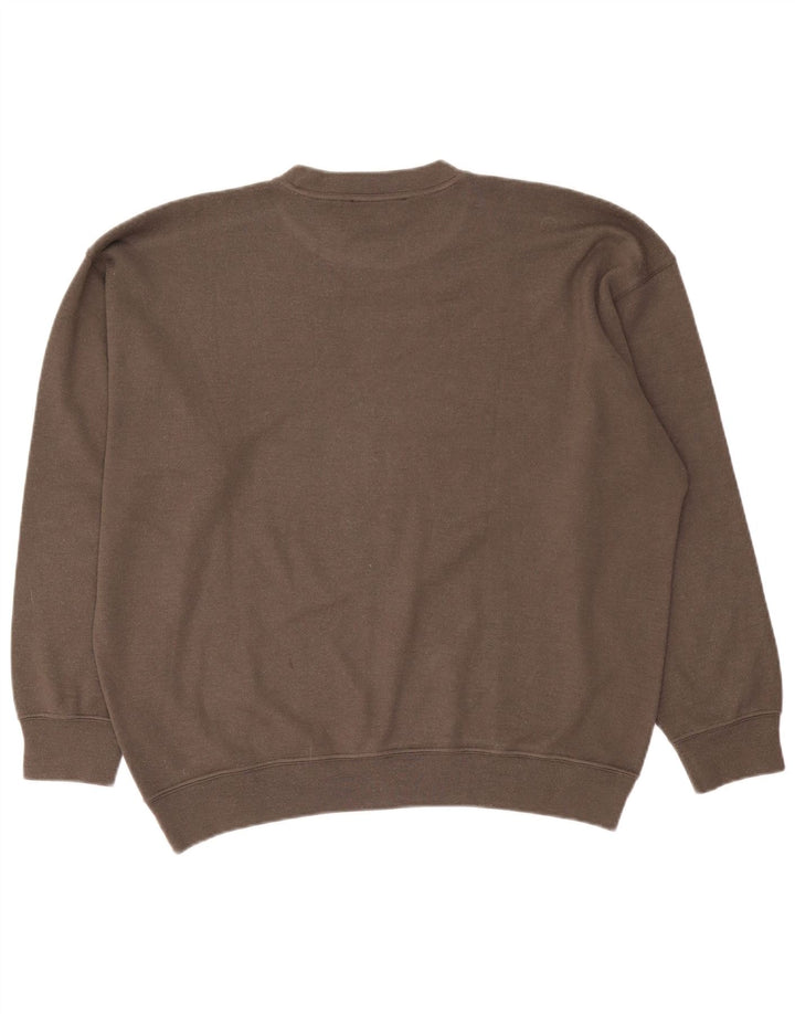 Maglione maglione girocollo da uomo Amerigo Vespucci 2XL lana marrone