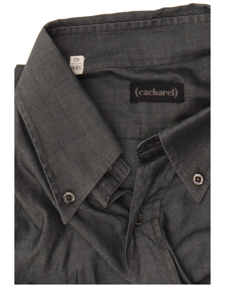 Camicia da uomo Cacharel taglia 40 15 3/4 grigio medio