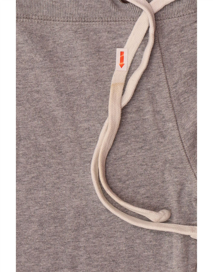 JACK WILLS Pantaloni da tuta con grafica da donna Joggers UK 12 Grigio medio