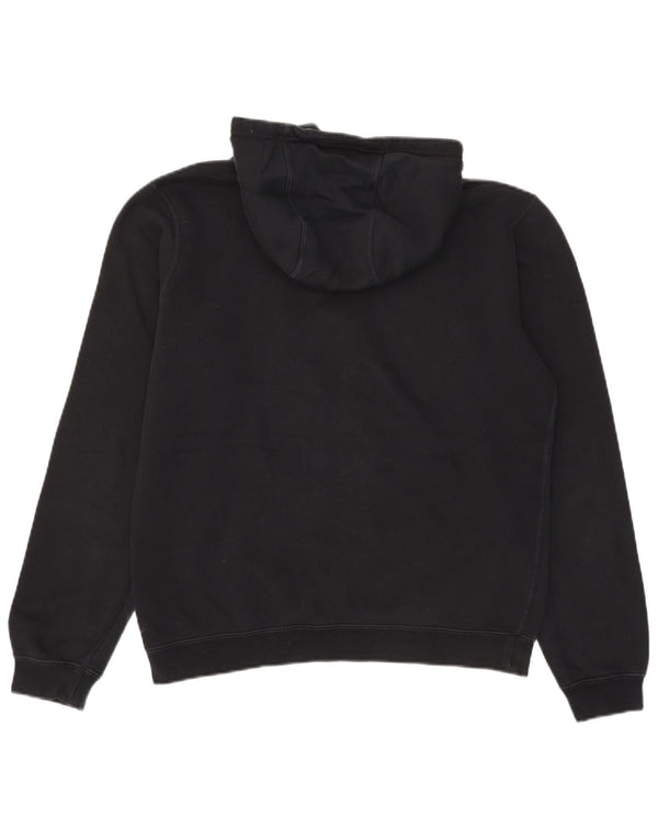 Felpa con cappuccio grafica Nike da uomo in cotone nero medio