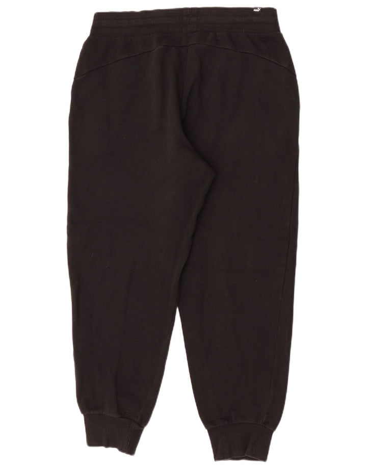 Pantaloni da tuta da uomo Puma Joggers Medium Black Cotton
