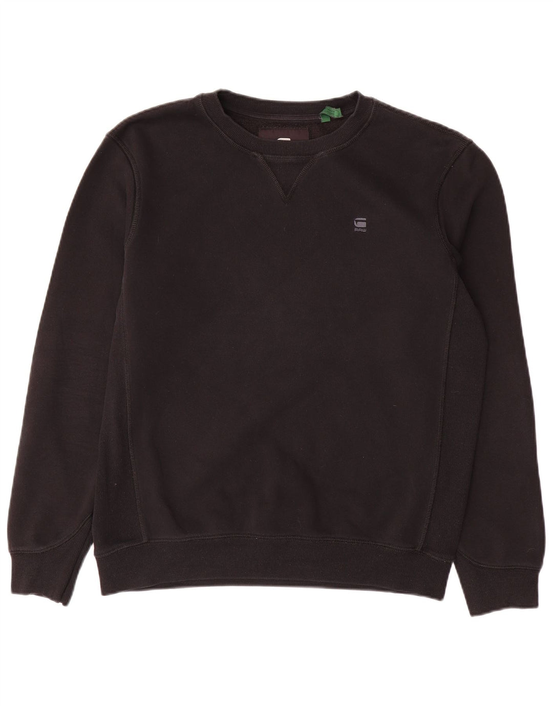 Felpa da uomo G-STAR Maglione medio cotone nero
