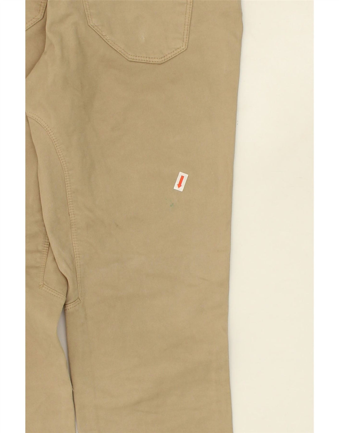 SIVIGLIA Womens Slim Cropped Trousers W28 L25 Beige Vintage SIVIGLIA and Second-Hand SIVIGLIA from Messina Hembry 