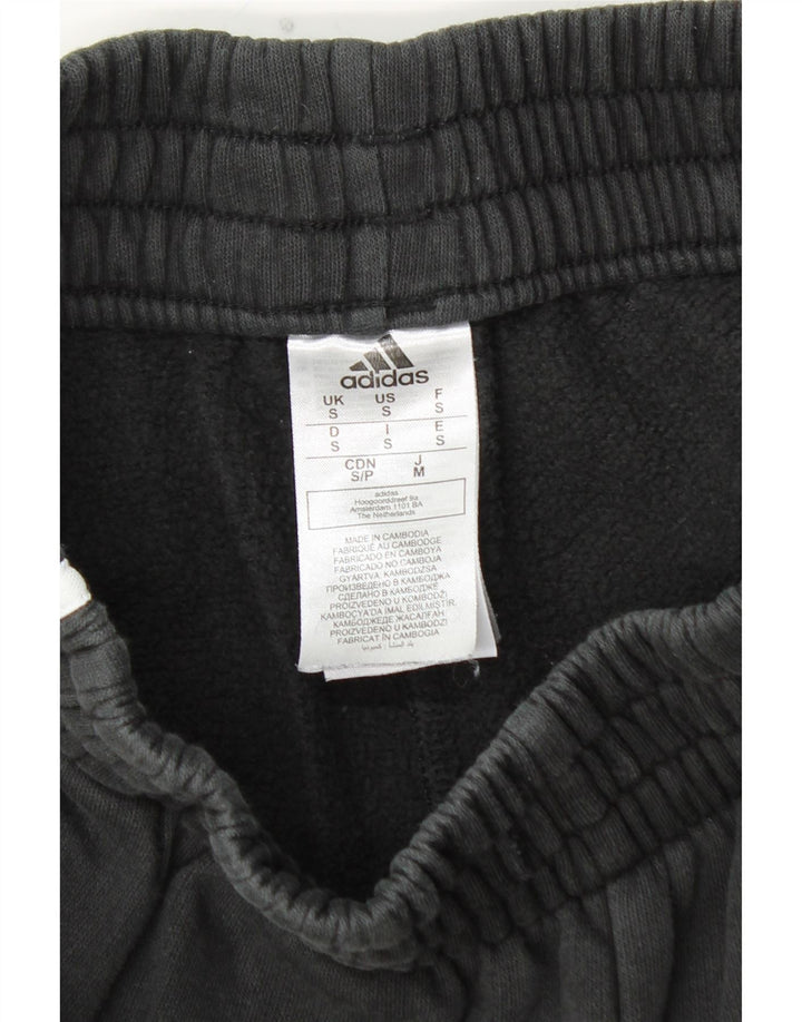 Pantaloni da tuta da uomo ADIDAS Joggers piccoli in cotone nero