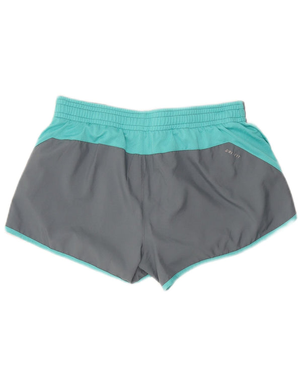Pantaloncini sportivi Adidas da donna Dri Fit UK 14 color grigio medio