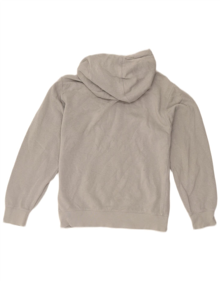 Felpa con cappuccio da uomo Nike Small in cotone grigio