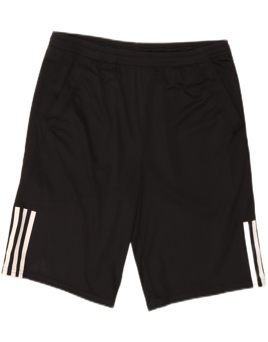 Pantaloncini sportivi Adidas da ragazzo 15-16 anni in poliestere nero