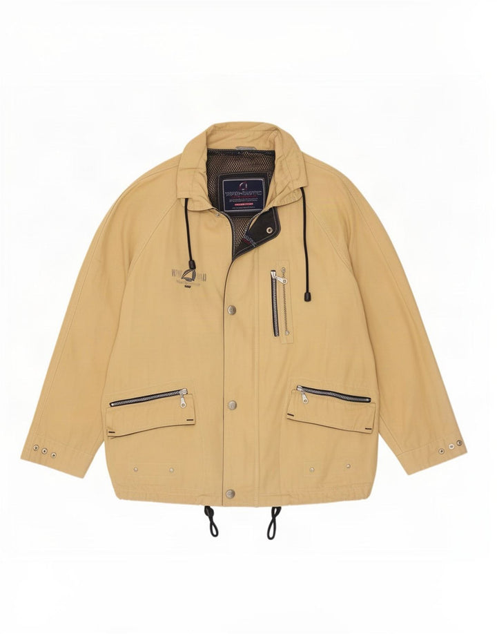 Giacca utility da uomo Wampum UK 38 Cotone beige medio