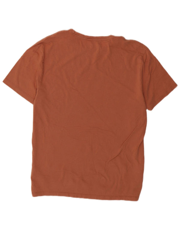 T-shirt da uomo All Saints Top grande in cotone marrone