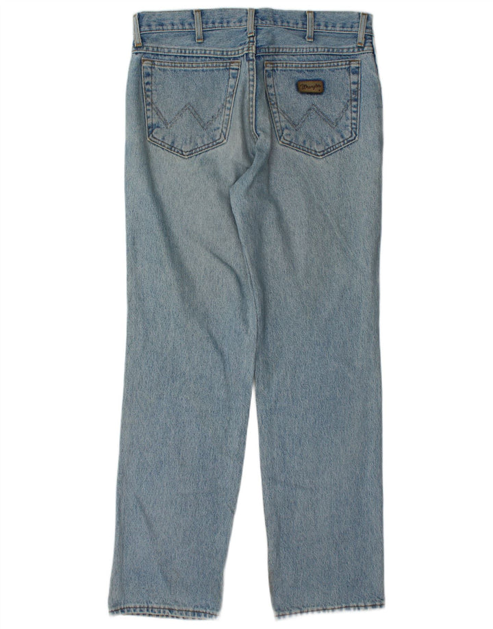 Jeans dritti da uomo Wrangler Texas W33 L32 cotone blu