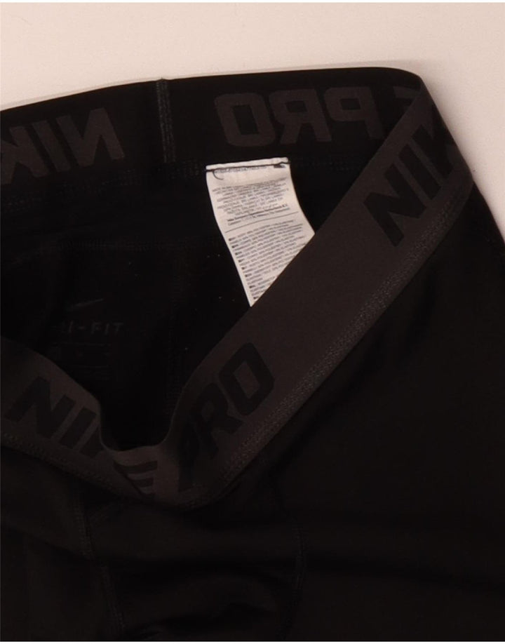 Leggings Nike da uomo medio nero in poliestere