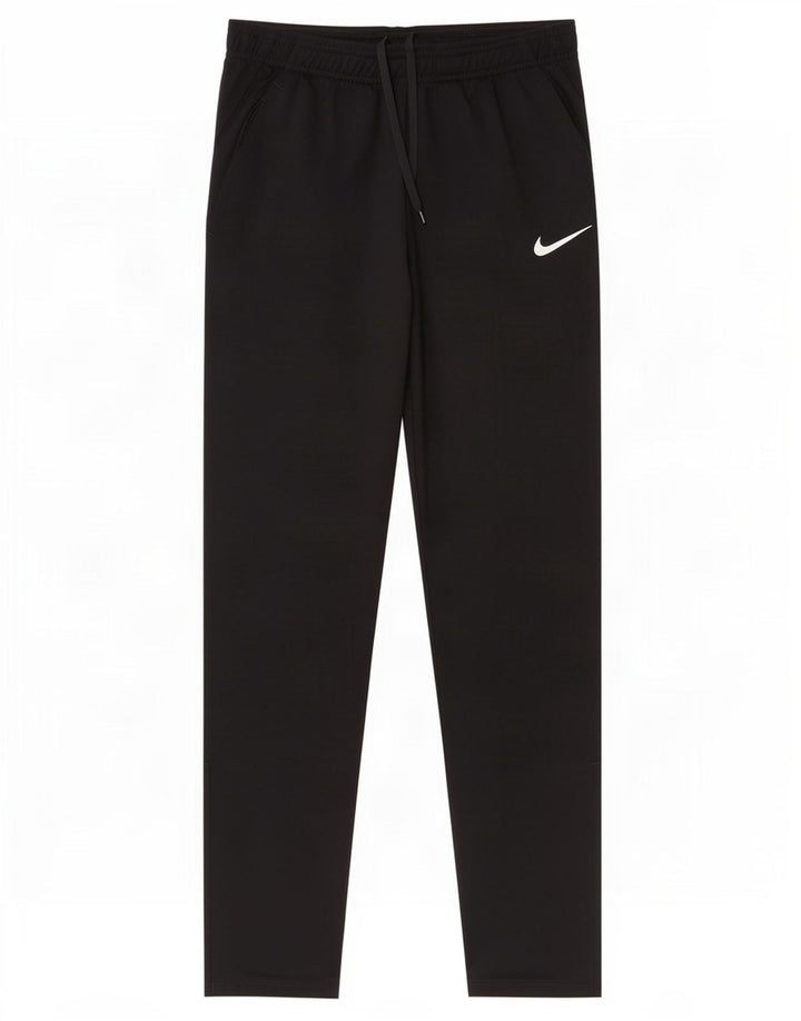 Pantaloni da tuta Nike da uomo piccoli in poliestere nero