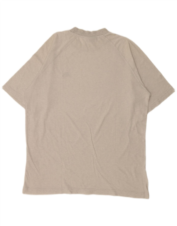 T-shirt uomo Kappa Top 2XL Cotone mélange grigio