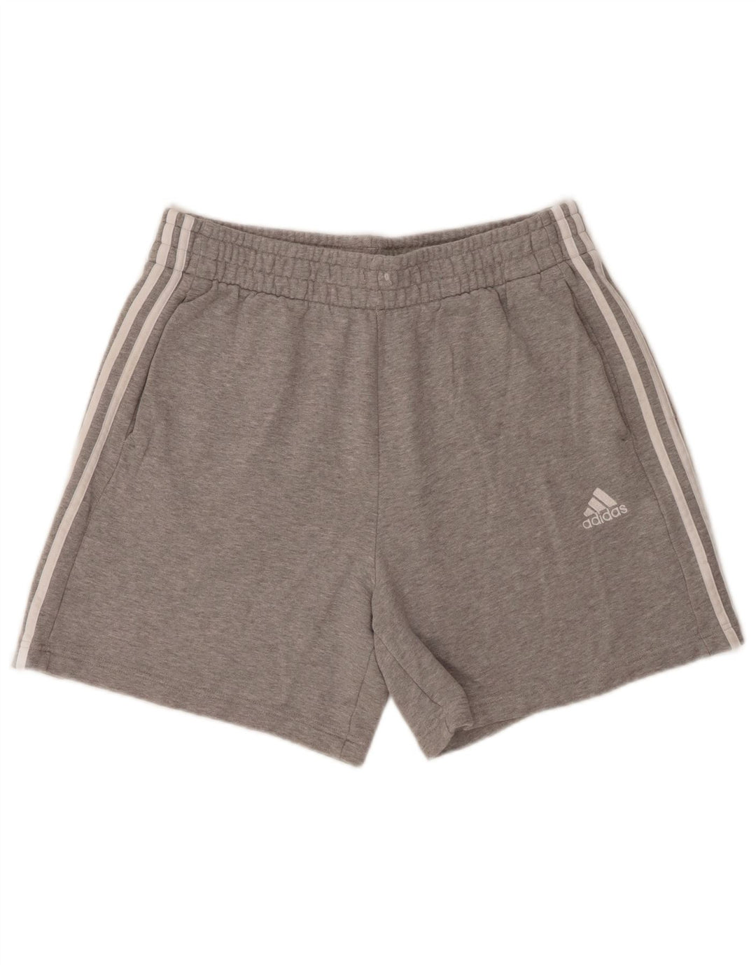 Pantaloncini sportivi da uomo Adidas XL in cotone grigio