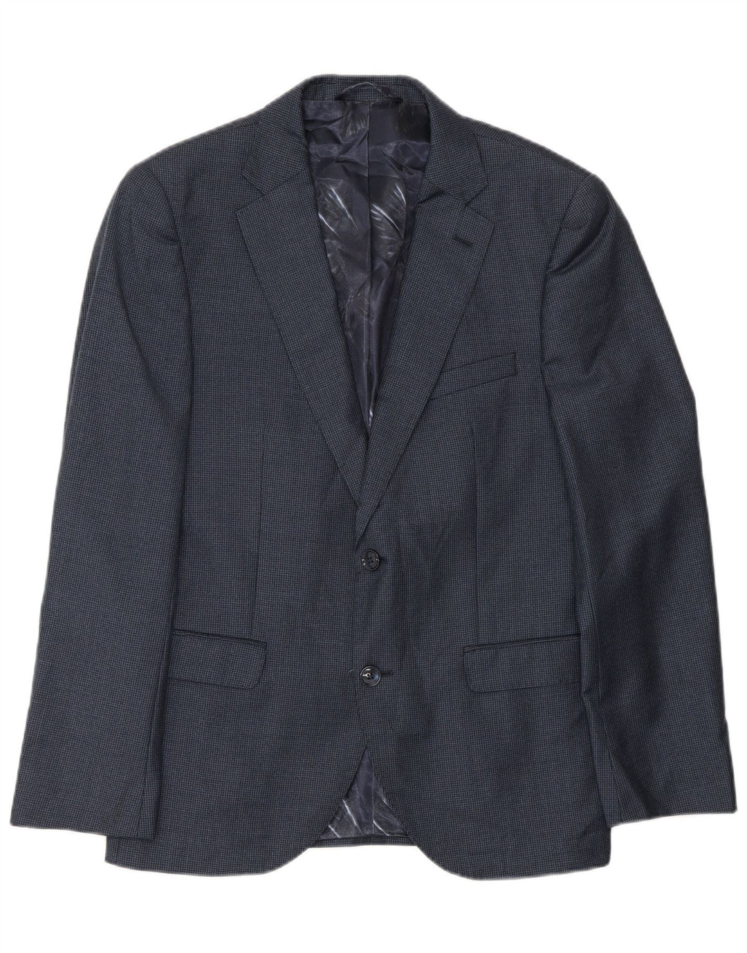 Giacca blazer da uomo a 2 bottoni French Connection EU 48 medio blu navy