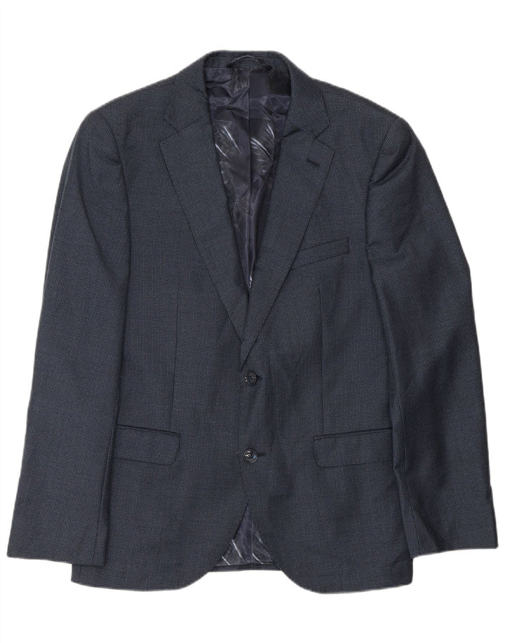Giacca blazer da uomo a 2 bottoni French Connection EU 48 medio blu navy