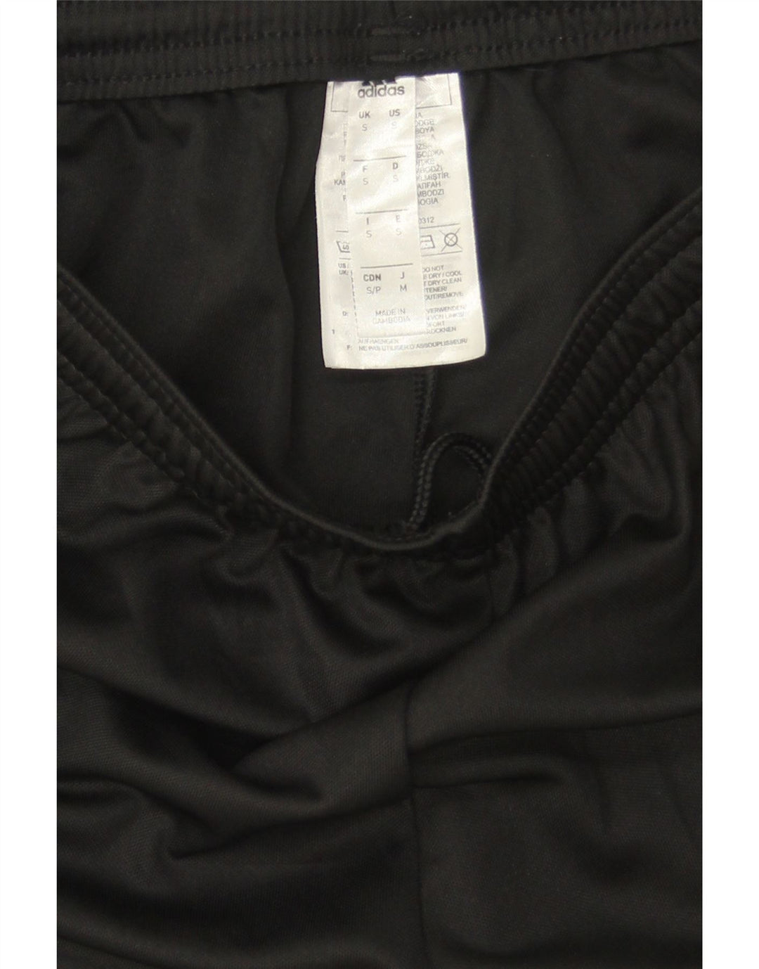 Pantaloncini sportivi ADIDAS Aeroready da donna UK 8 piccoli poliestere nero