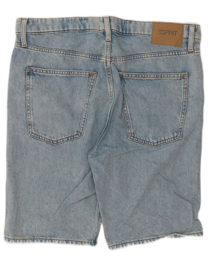Pantaloncini di jeans da uomo Esprit W33 cotone blu medio