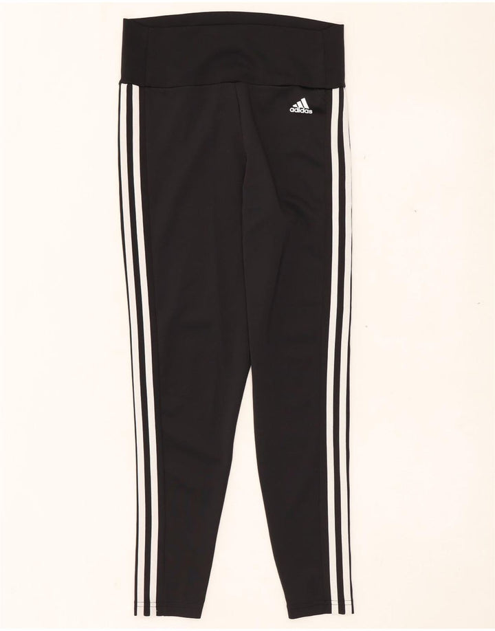 Leggings Adidas Aeroready da donna UK 12/14 Medio Nero