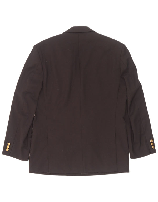 Giacca blazer doppiopetto da uomo Marks & Spencer UK 38 medio blu navy