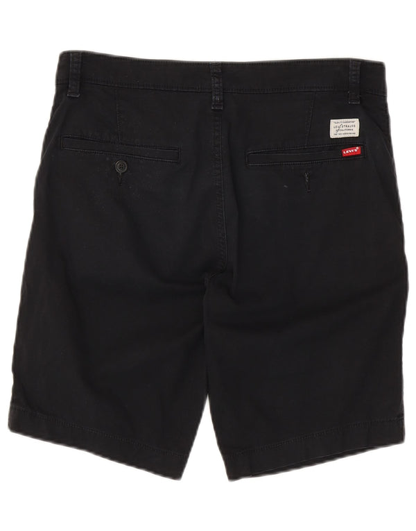 Pantaloncini chino da uomo LEVI'S W30 cotone nero medio