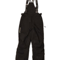 Pantaloni da sci con salopette grafica da ragazzo COLLE 11-12 anni neri