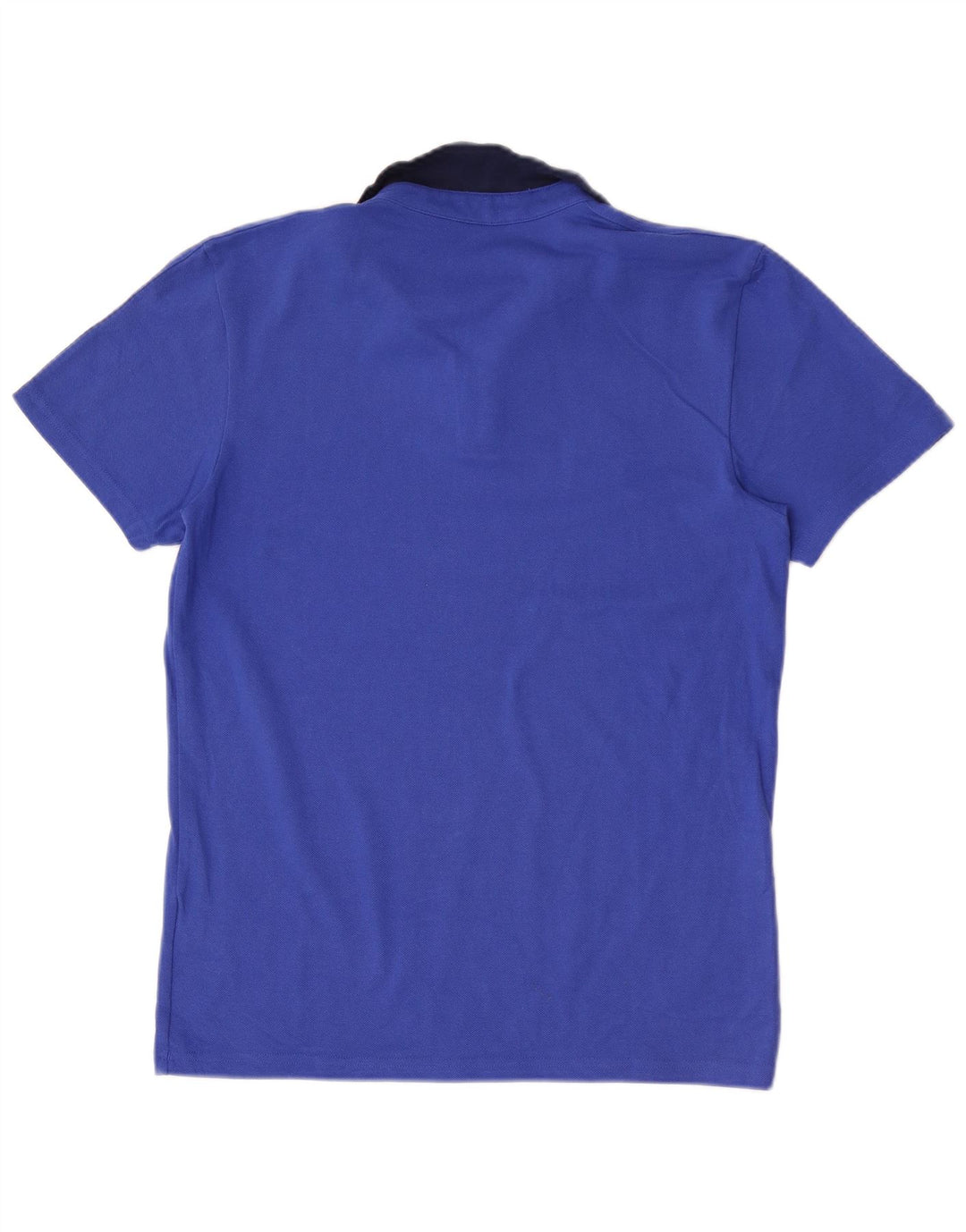Polo Adidas Climalite da uomo in cotone color block blu medio