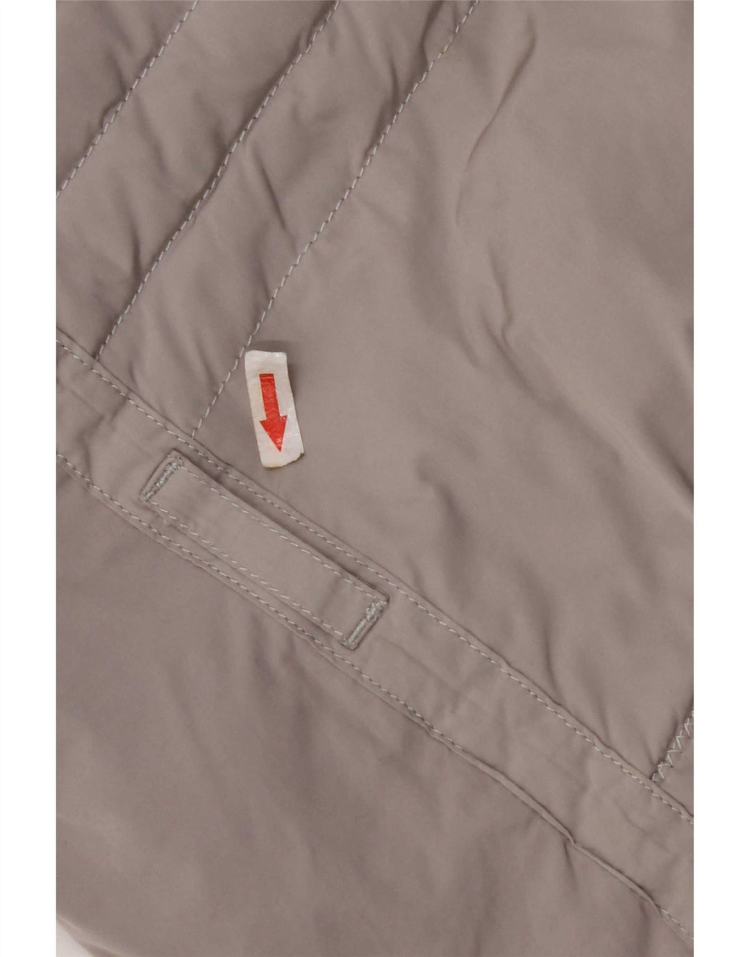 Giacca imbottita con cappuccio da donna Napapijri UK 10 Small Grigio Poliestere