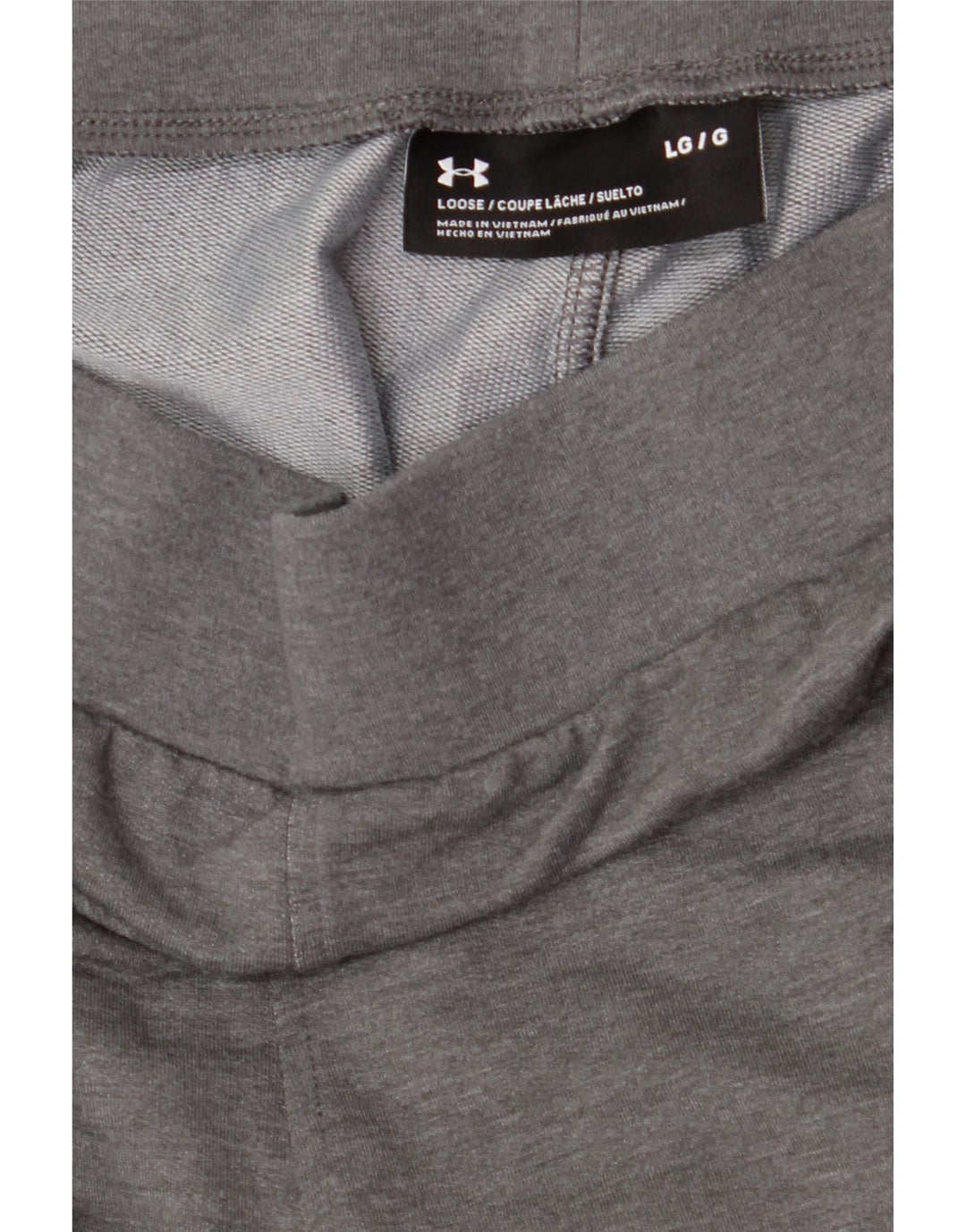 UNDER ARMOUR Pantaloni da tuta da uomo SMU Mustangs da jogging grandi grigi