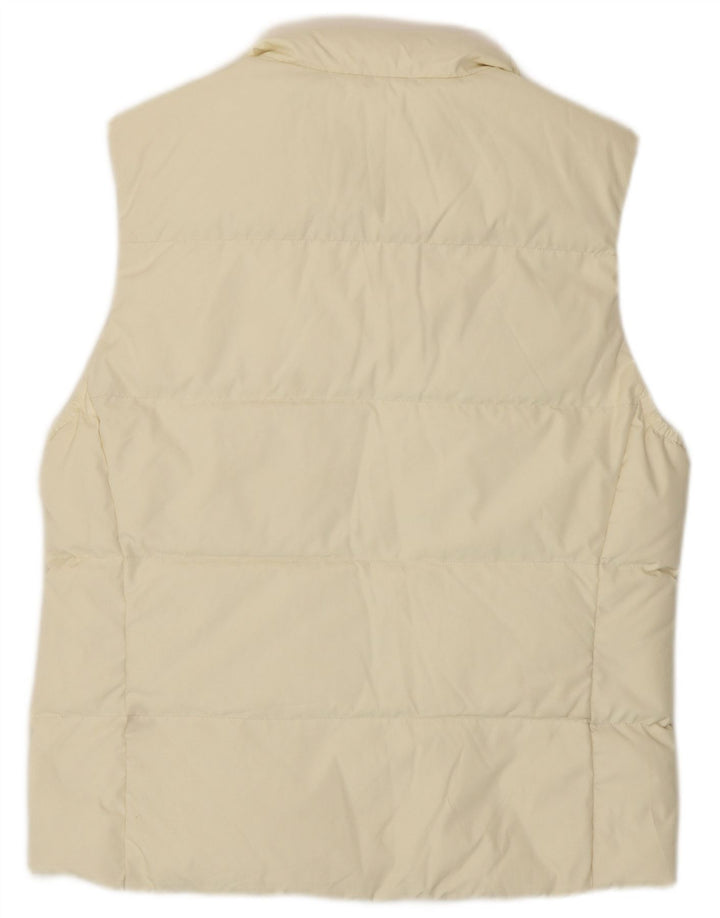 Gilet imbottito da donna Champion UK 14 medio poliestere bianco sporco