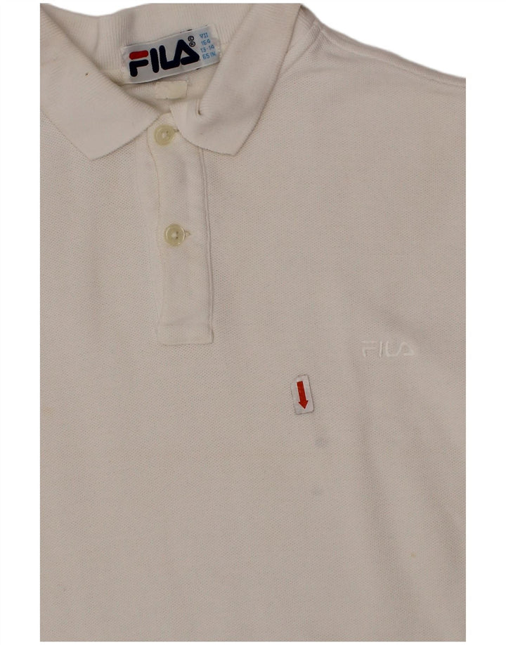 Polo FILA Ragazzo 13-14 Anni Bianca