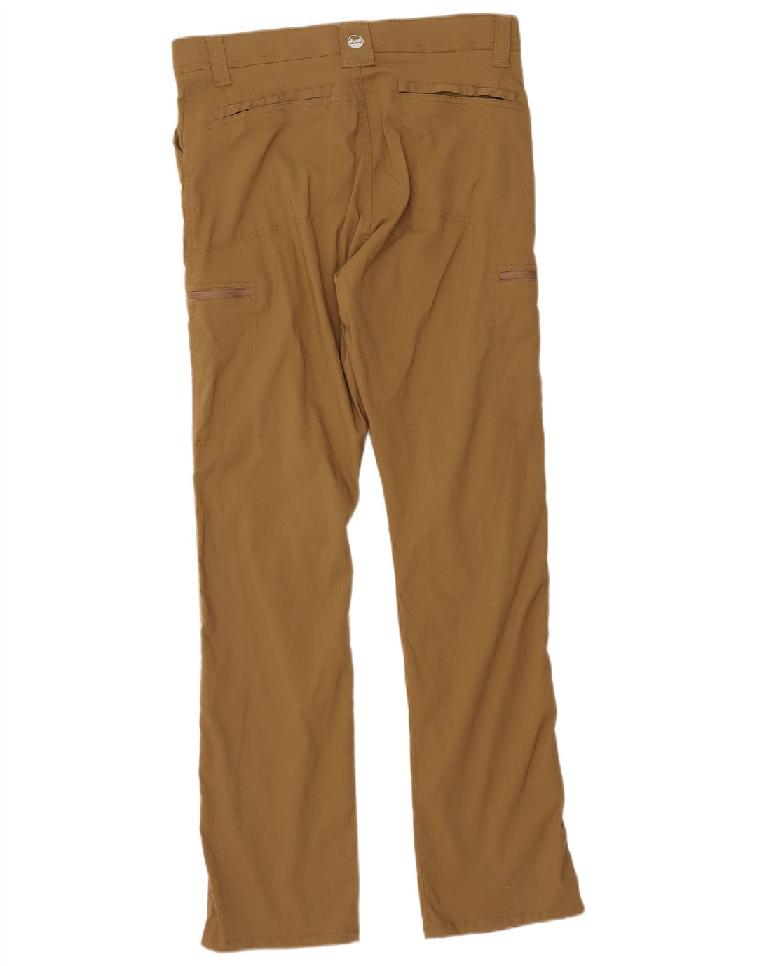 Pantaloni cargo dritti da donna WRANGLER W32 L32 nylon beige