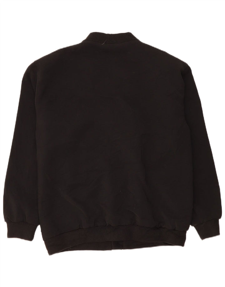 Giubbotto bomber da uomo VINTAGE UK 42 XL Poliestere color block nero