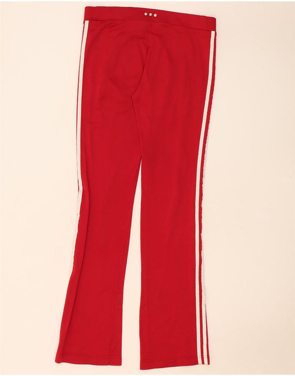 Pantaloni da tuta da donna Adidas UK 12 Medium Rosso Poliammide