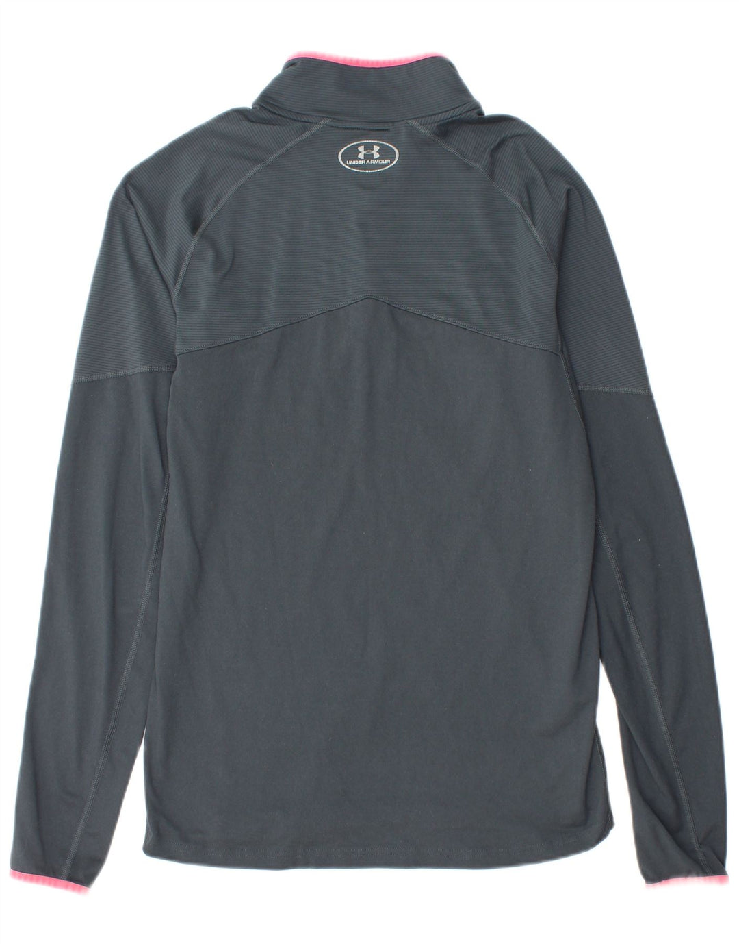 Top da tuta pullover con zip e collo da uomo Under Armour Grigio medio