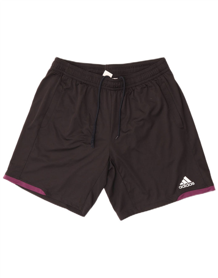Pantaloncini sportivi Adidas Climacool da uomo 2XL poliestere nero