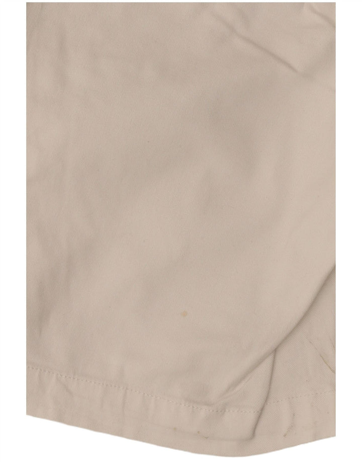Pantaloncini chino da donna Superdry XS W30 cotone bianco