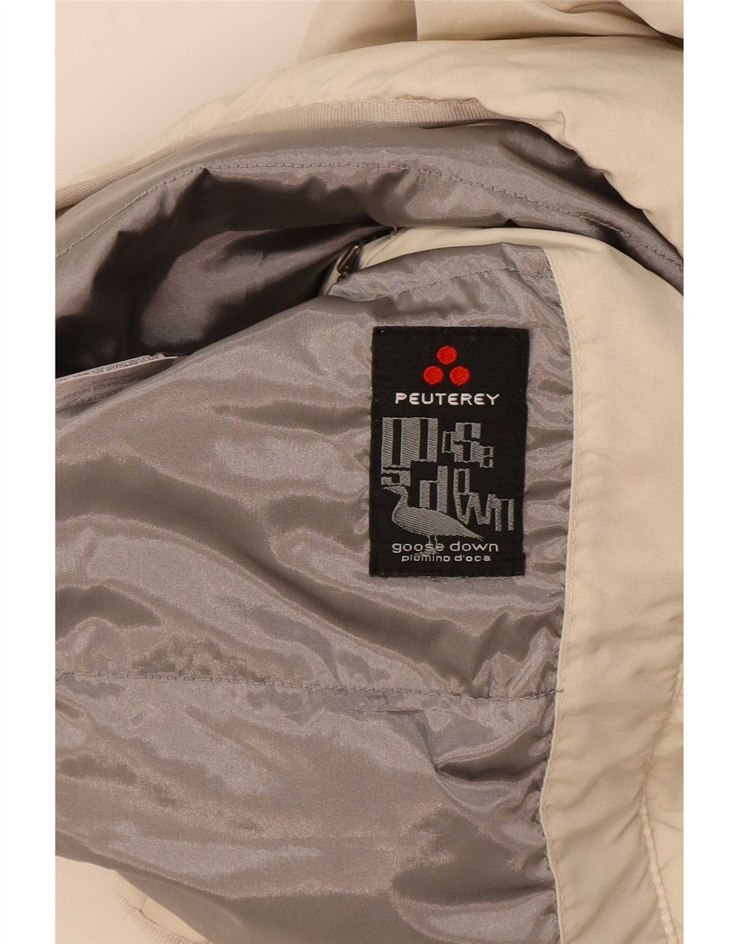 Piumino Donna PEUTEREY IT 40 Beige Medio Poliammide