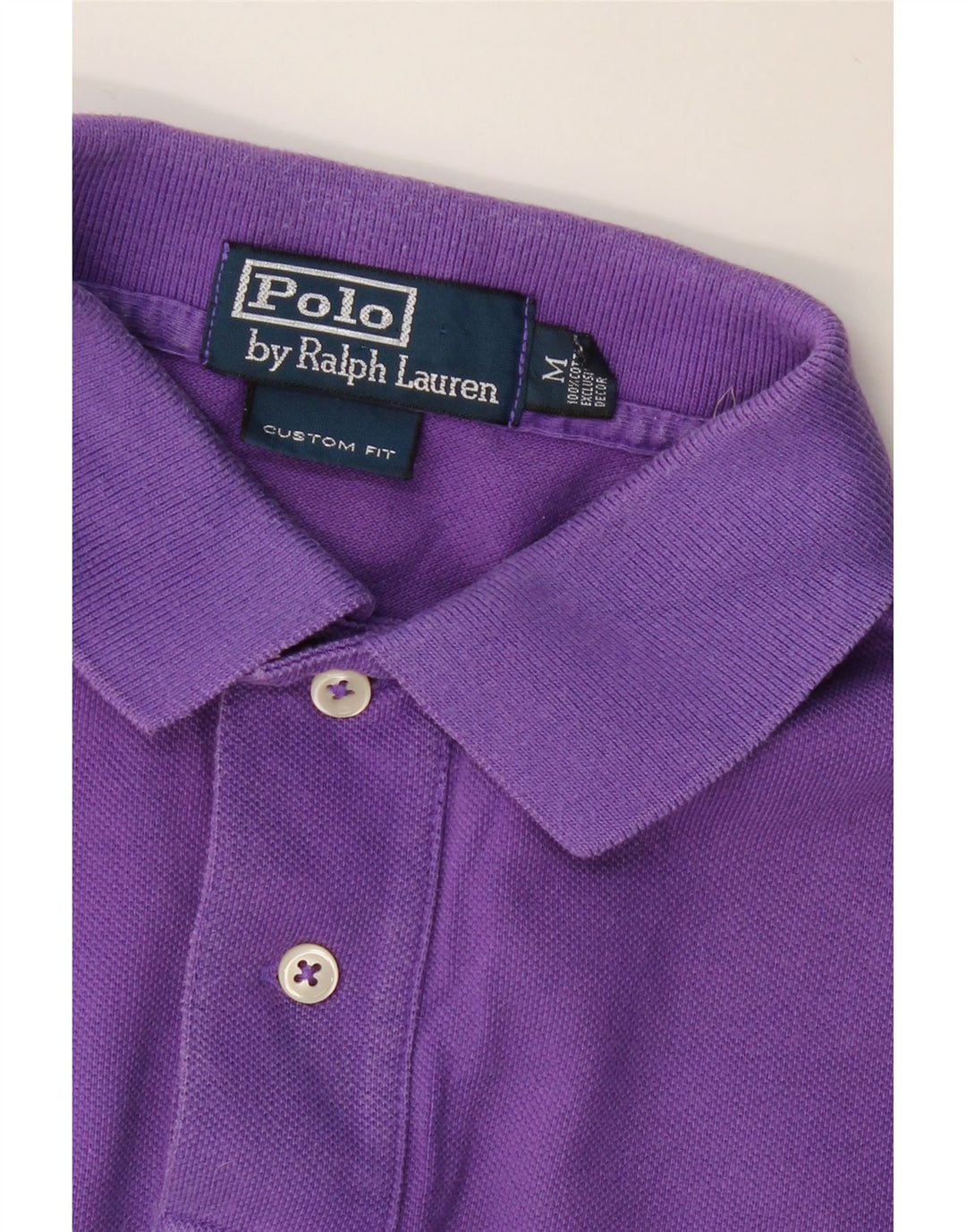 POLO RALPH LAUREN Polo da uomo su misura in cotone viola medio