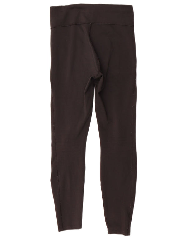 Leggings NIKE Dri Fit da donna UK 12 medio nero poliestere