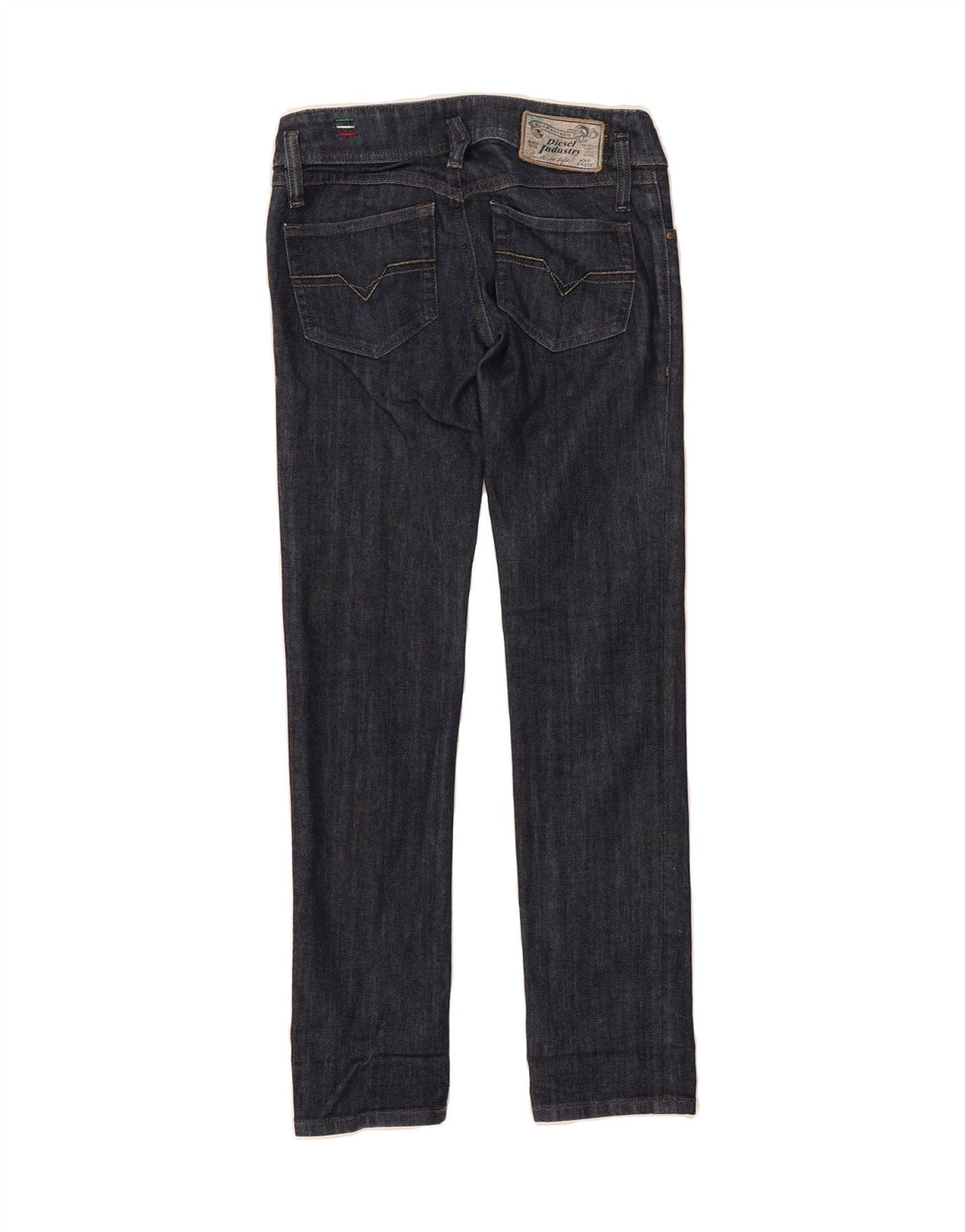 DIESEL Womens Matic Slim Jeans W24 L30 Navy Blue Cotton Vintage Diesel and Second-Hand Diesel from Messina Hembry 