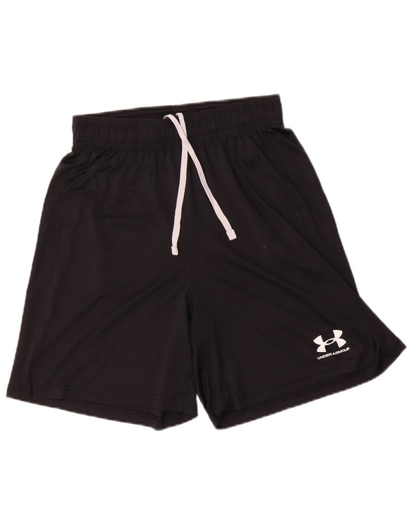 Pantaloncini sportivi da uomo Under Armour medio neri