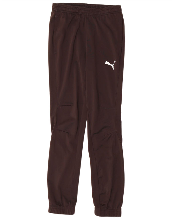 Pantaloni da tuta da uomo Puma Joggers piccoli in poliestere nero