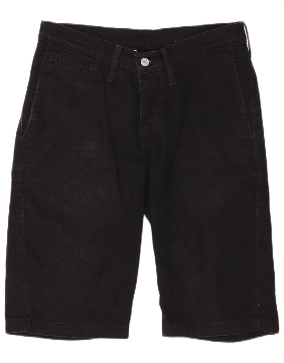 Pantaloncini di jeans da uomo Levi's W30 cotone nero medio