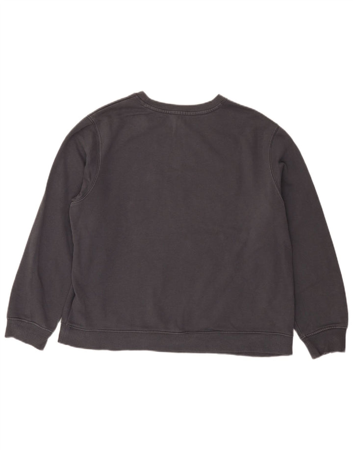 Felpa grafica da weekend da donna Marks & Spencer UK 14 grande nera