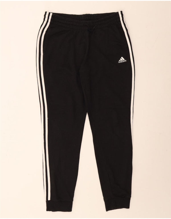Pantaloni da tuta da donna ADIDAS Joggers UK 16/18 grandi cotone nero