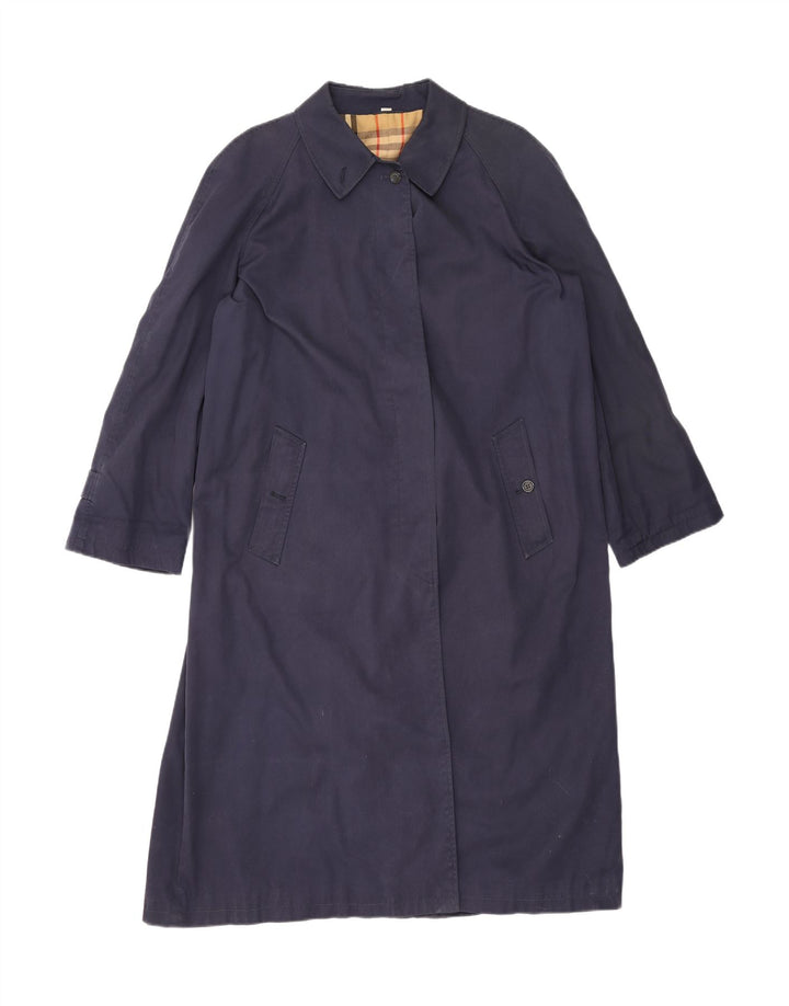 Soprabito vintage da uomo IT 52 XL in poliestere blu navy